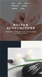 Mobile Screenshot of boltonacupuncture.com